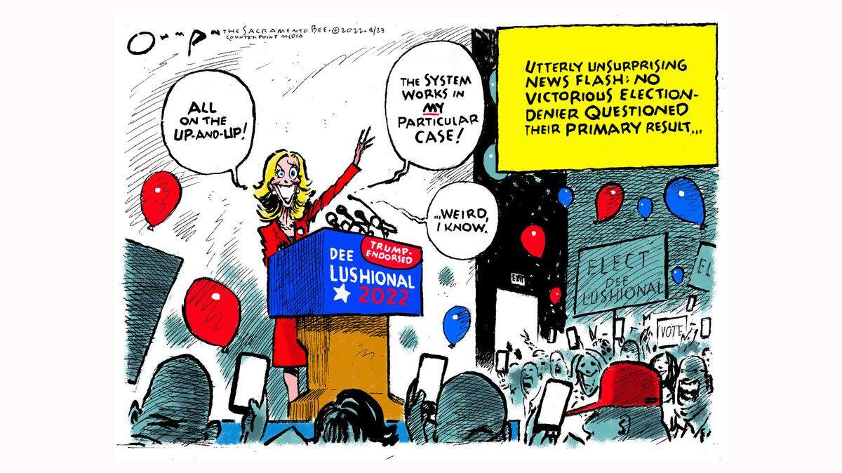 Jack Ohman: Election denial, revised ...