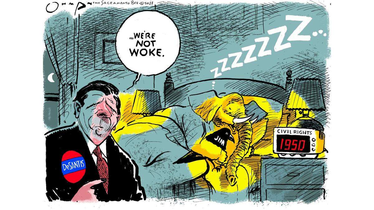 Gov. Ron DeSantis continues his anti-woke culture war.