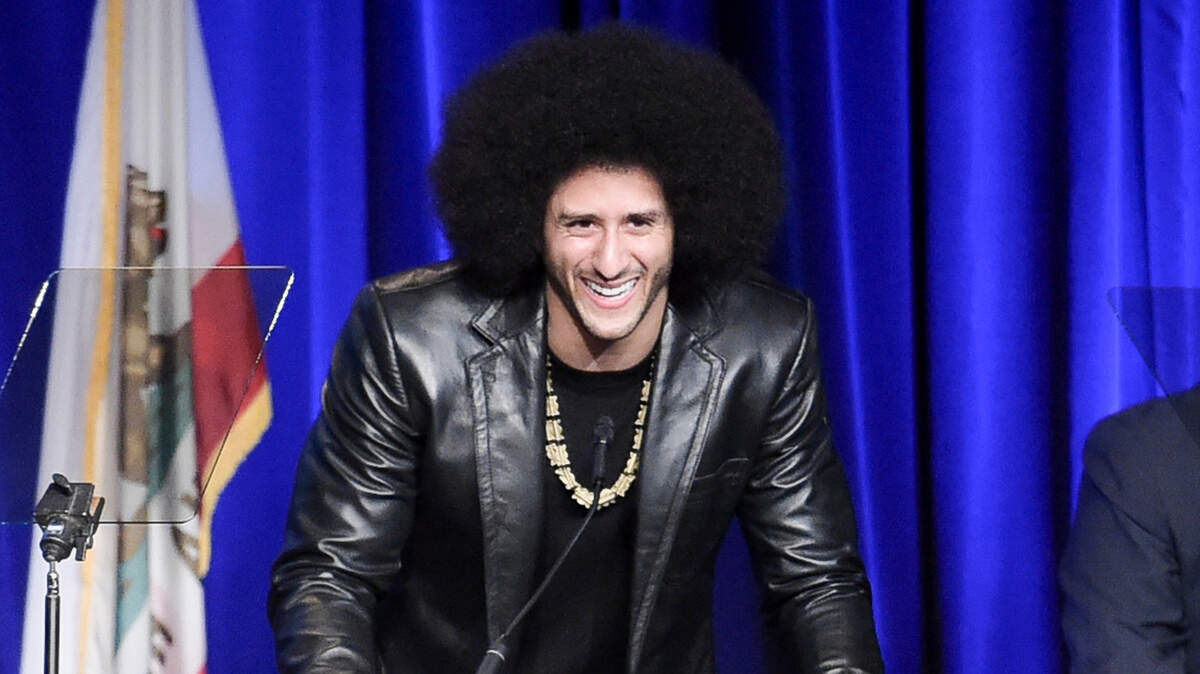 Former 49ers quarterback Colin Kaepernick has filed in California to trademark the slogan, “I’m with Kap,” according to TMZ Sports.