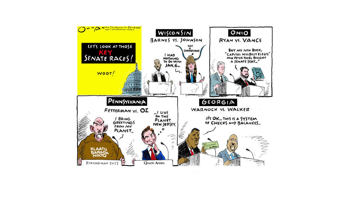 Jack Ohman: Off to the races ...