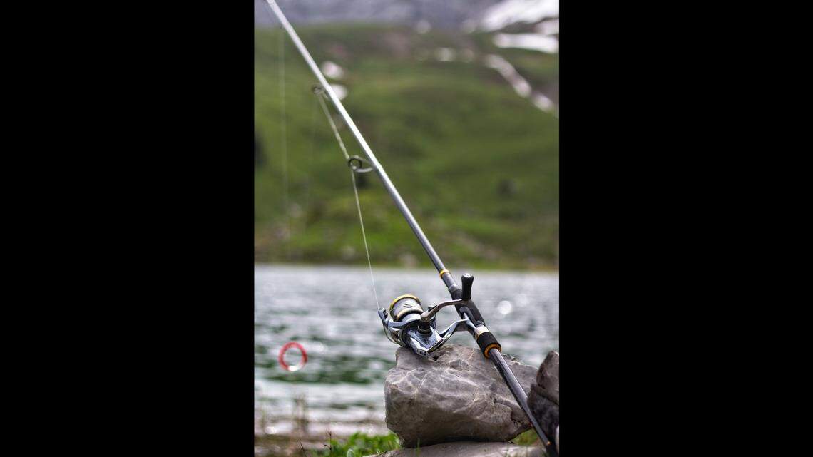 An angler caught a record-breaking fish on June 22 from the Woods Canyon Lake near Payson, Arizona, wildlife officials said.