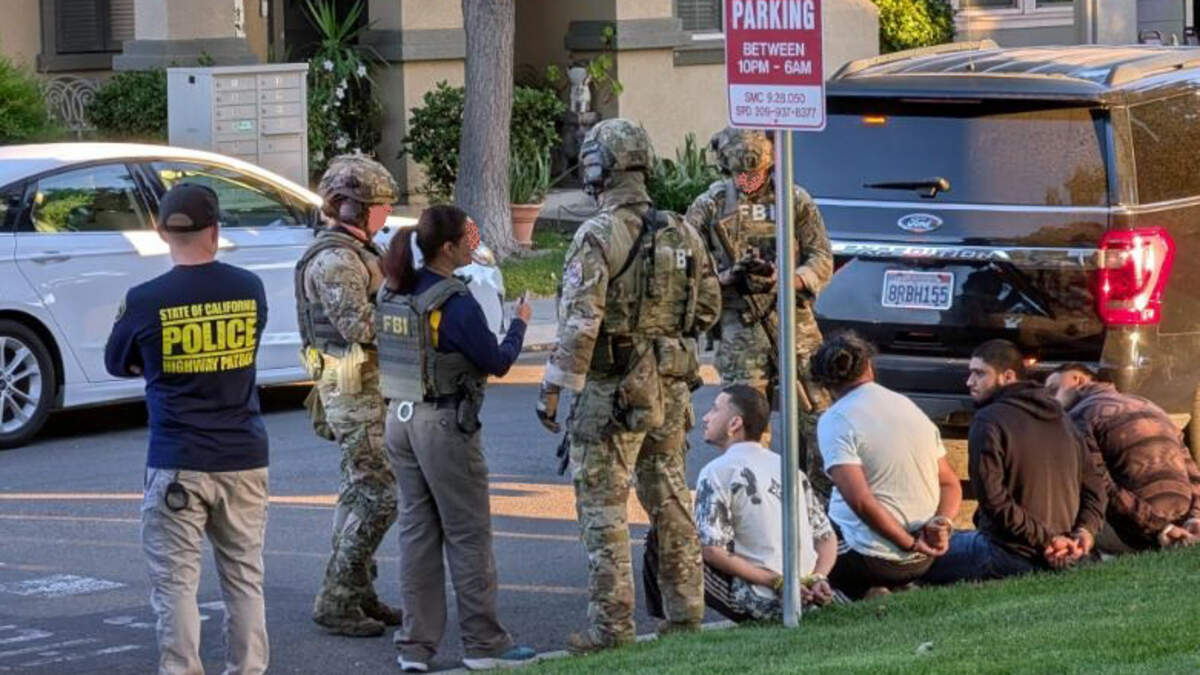 Law enforcement arrested 11 in California Tuesday, July 7, 2026, in connection to an alleged crime syndiate operating in India.