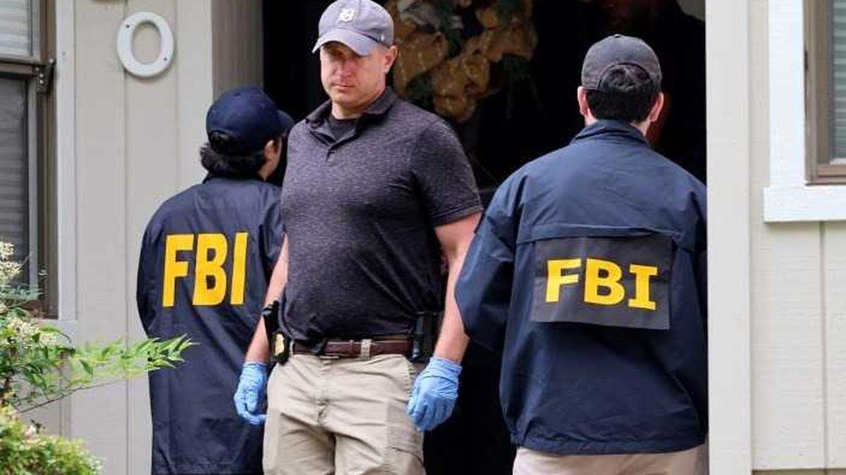 FBI agents in California. The FBI is reviewing an Idaho shooting
