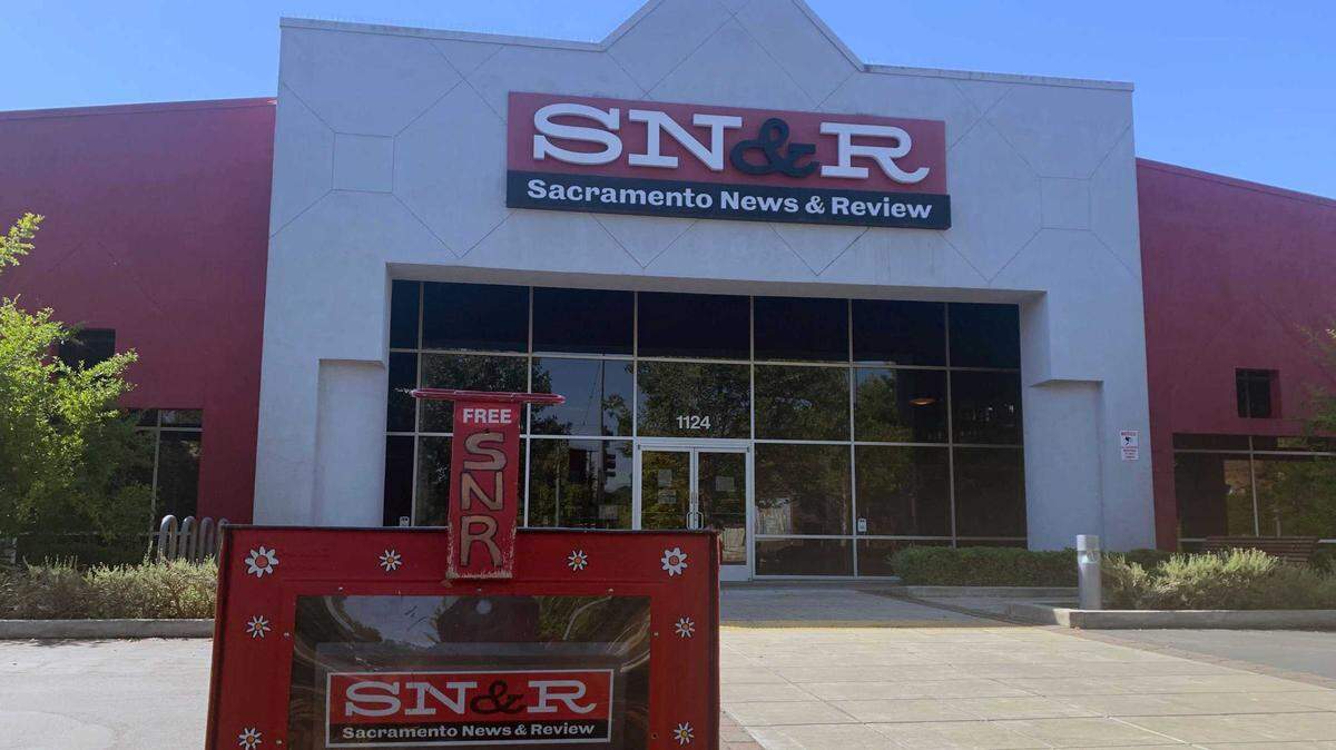 The Sacramento News & Review’s offices in Sacramento, Calif. On July 1, the Sacramento News & Review will put out its first print edition since March after the coronavirus pandemic hurt its advertising base. The paper will continue with monthly publication through October.