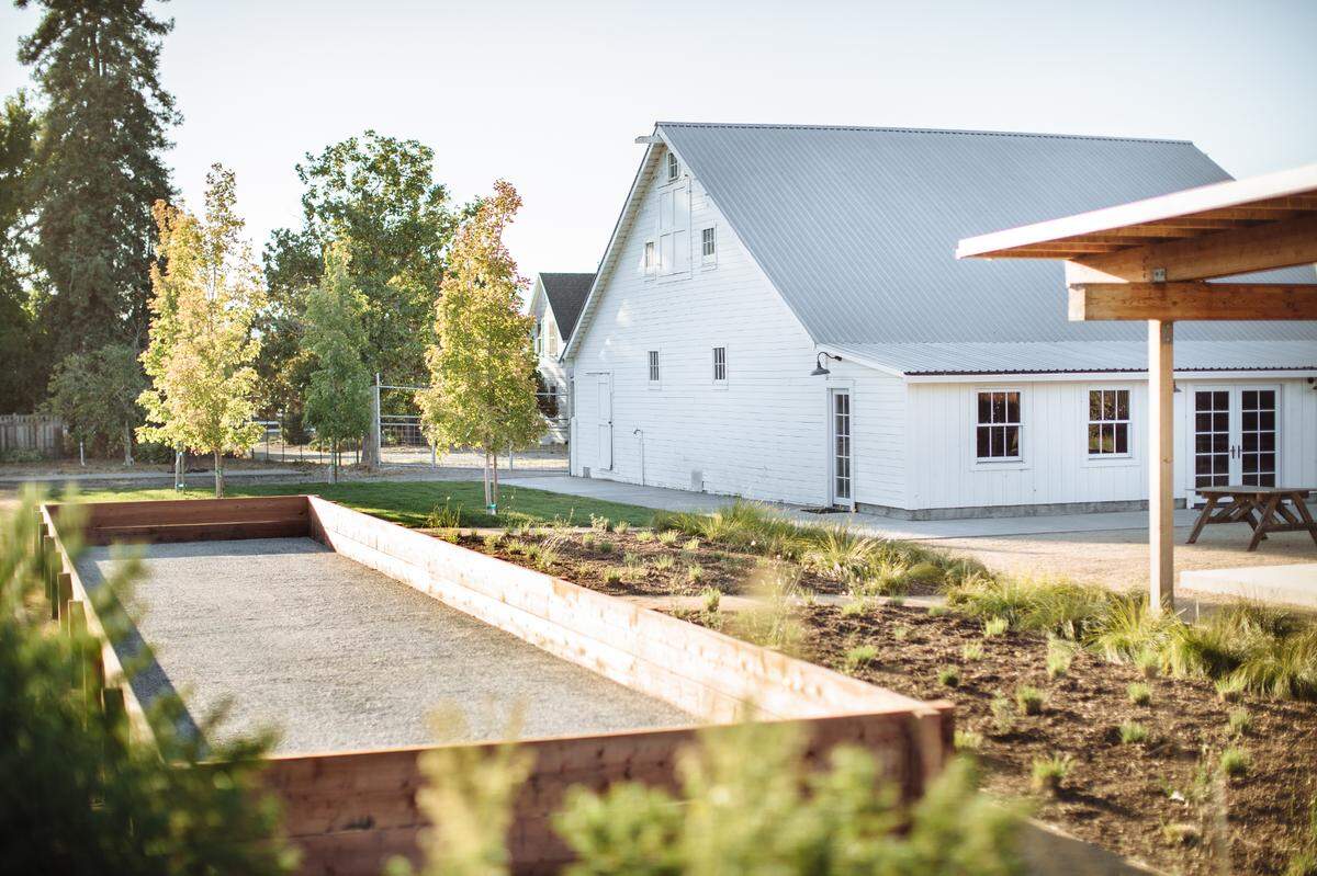 Agrihoods blend agriculture with neighborhood living. This is the first agrihood in Sonoma County, according to Hedge Realty.