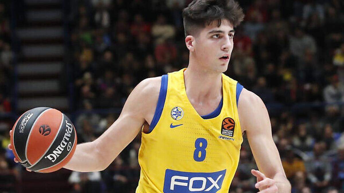 Maccabi Fox Tel Aviv’s Deni Avdija could be a lottery pick in the upcoming NBA Draft.
