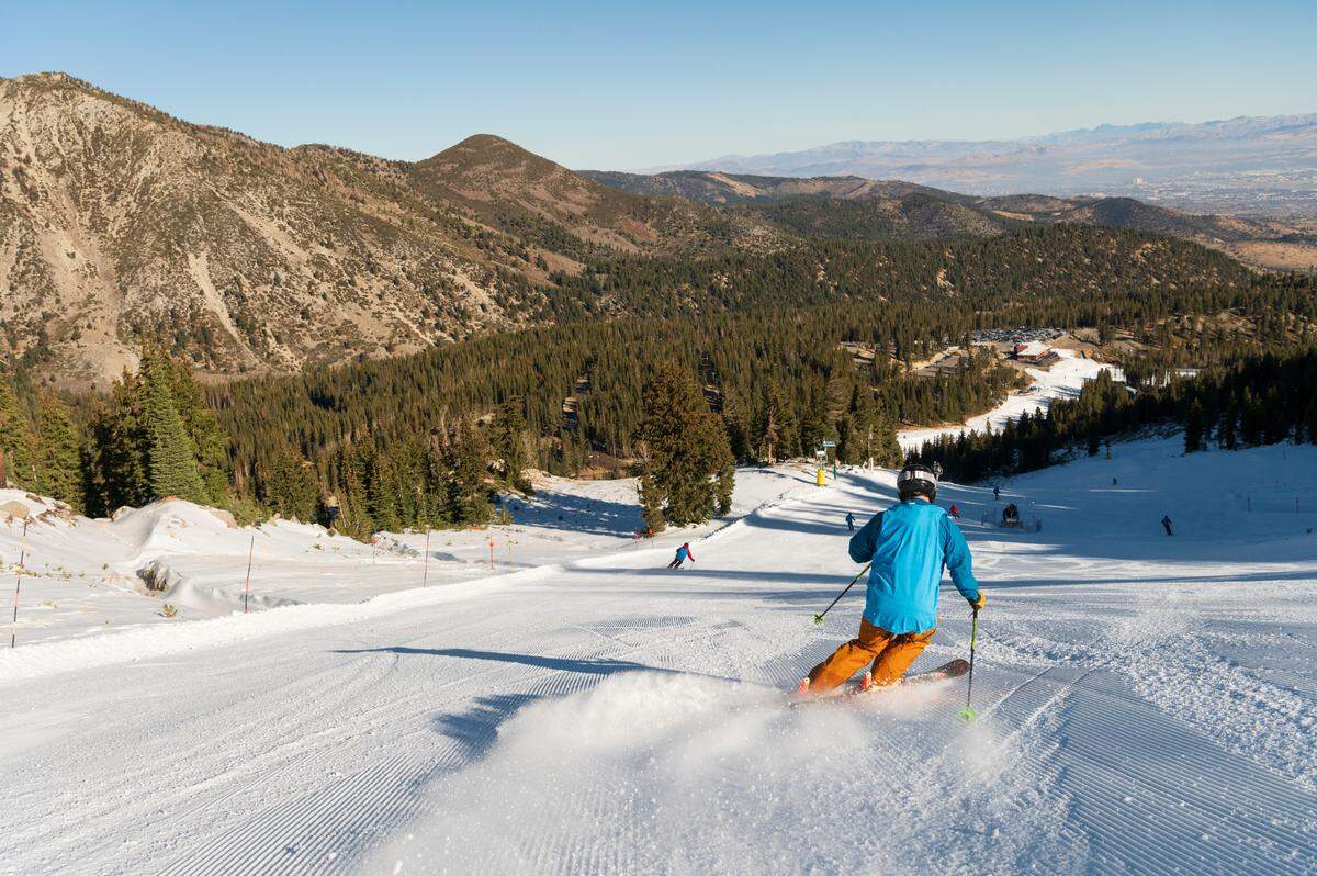 Opening day at Mt. Rose Ski Tahoe on Nov. 8, 2024.