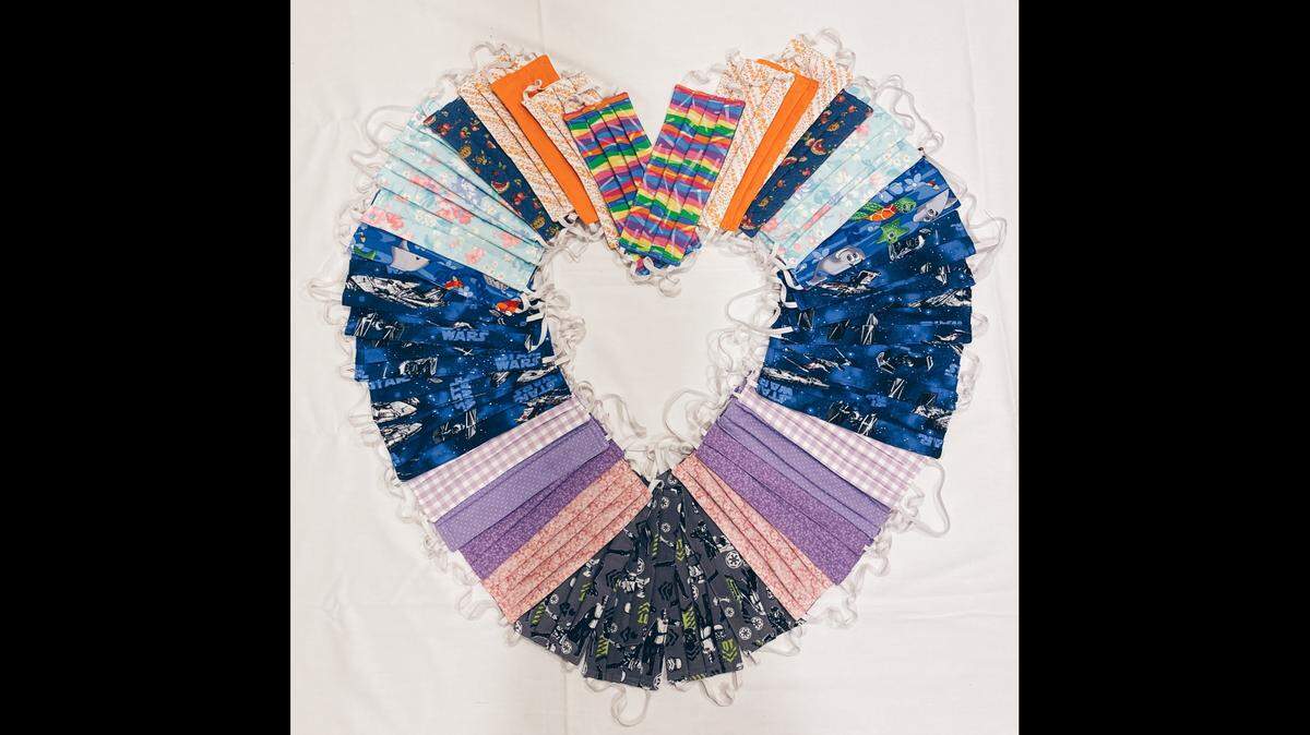 Sacramento resident Beverly Tanaka sewed masks for family, friends, healthcare workers and a community center since March.