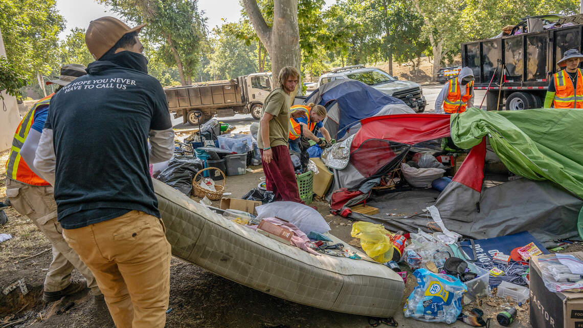 Sweeps are elephant in the room as Sacramento city, county officials discuss homeless crisis