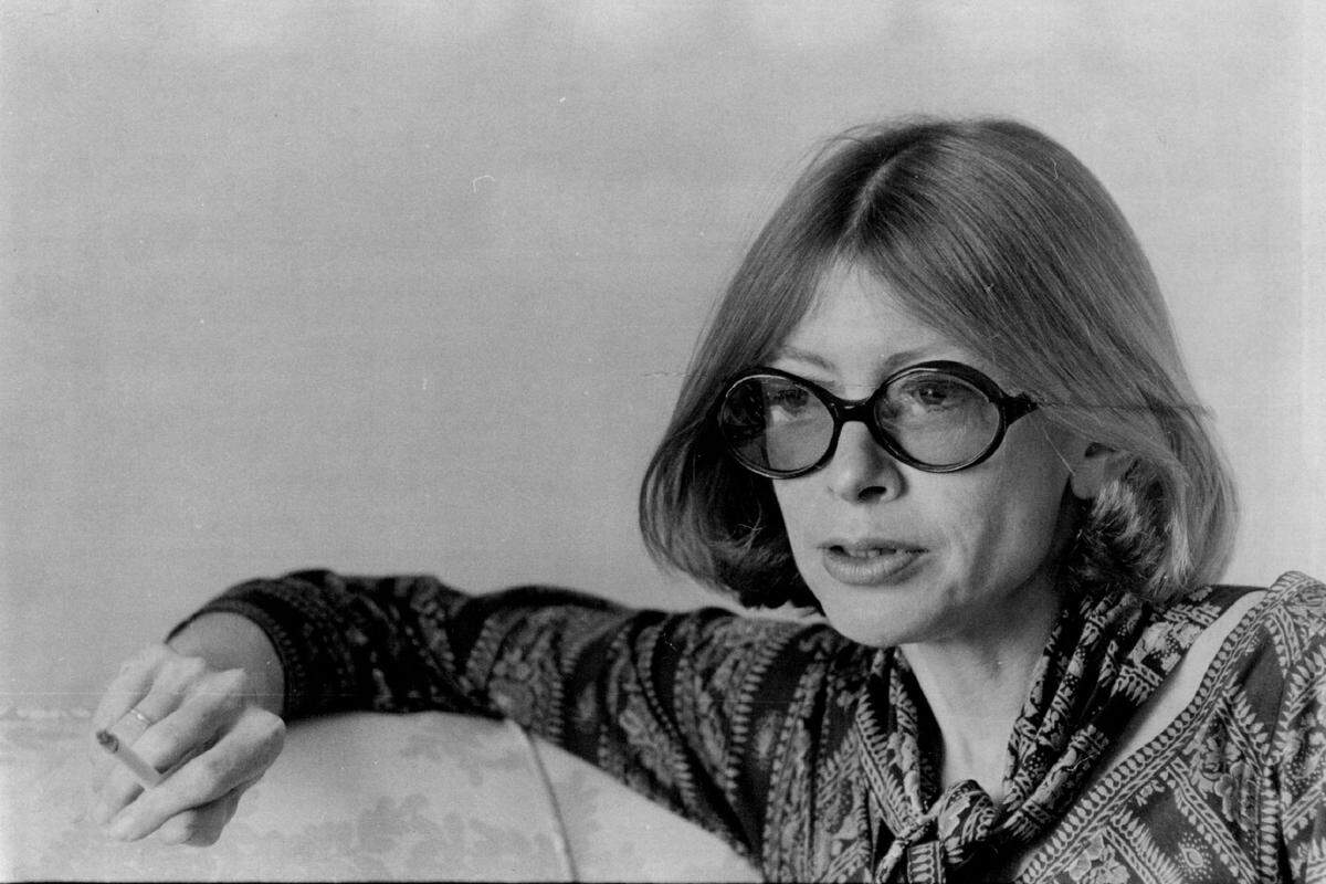 Sacramento author Joan Didion discusses “A Book of Common Prayer” during a 1977 interview with The Sacramento Bee.