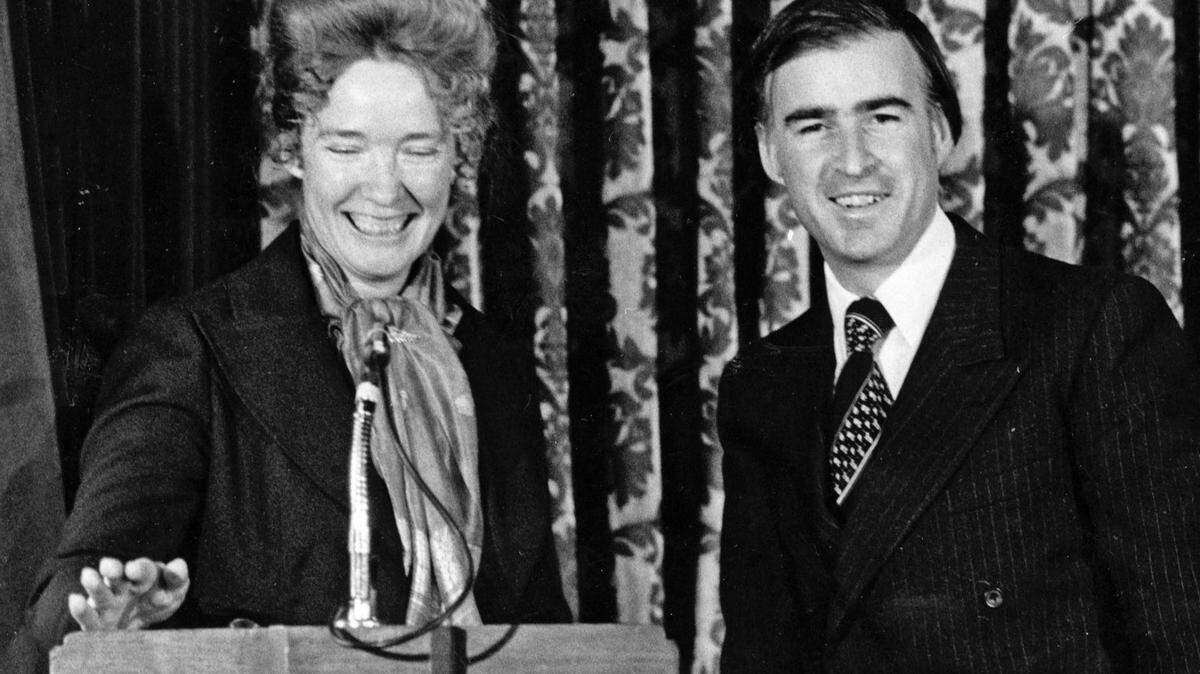 Rose Bird, nominated by Gov. Jerry Brown, was sworn in as the first female member of the California Supreme Court and its Chief Justice on March 26, 1977.