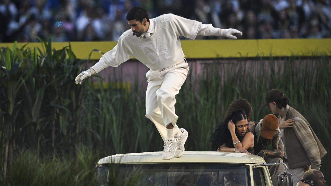 ‘Together we are America.’ Bad Bunny halftime spotlights Latino influence