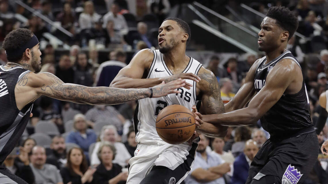 'You have to get it on your own': Rudy Gay did just that in rallying Spurs past Kings