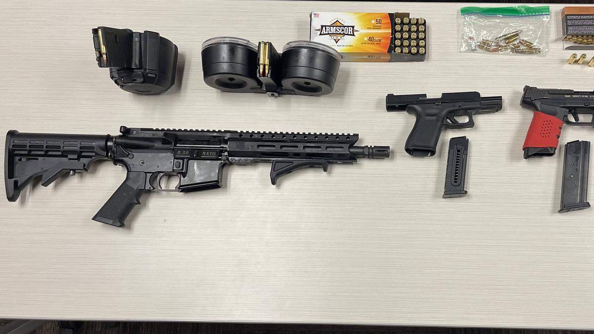 Deputies with the Yuba County Sheriff’s Department arrested a juvenile suspect, described as a validated gang member, after serving a search warrant Wednesday and finding firearms including an un-serialized AR-15 rifle.
