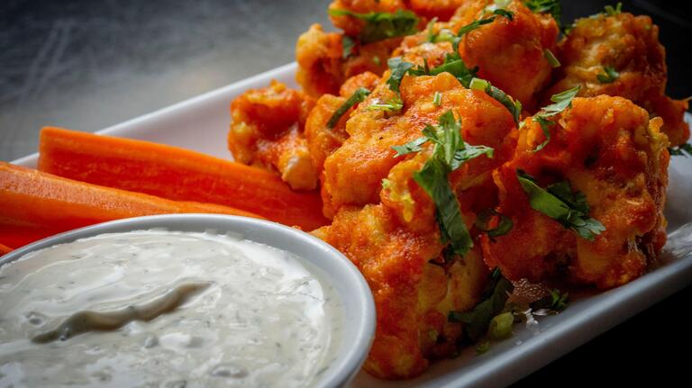 You Gotta Try This: Veg Cafe adds Southeast Asian sweetness to vegan buffalo wings
