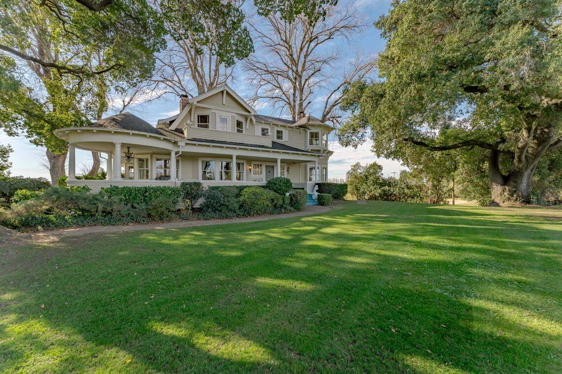 The 1906 Queen Anne Victorian home in Walnut Grove on 2.7 acres is for sale for $1.65 million.