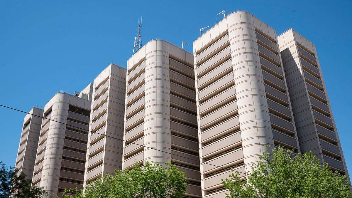 Sacramento County’s Main Jail on H Street in downtown Sacramento photographed on Tuesday, April 28, 2020.
