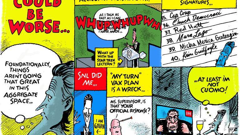 McClatchy editorial cartoons for the week of March 8, 2021