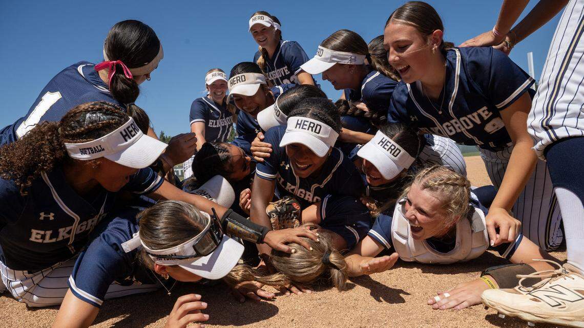 Old school’s still cool. Elk Grove softball joins baseball with CIF section crown