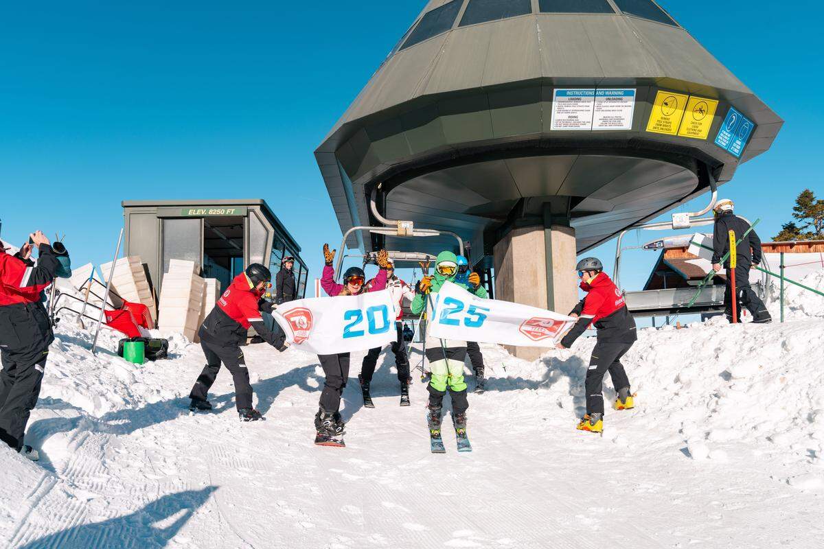 Skiers and riders kick off the 2025-26 season on Nov. 24, 2025 at Heavenly in Lake Tahoe.
