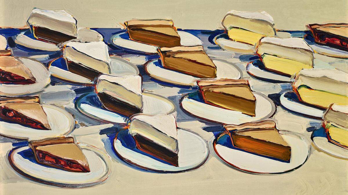 “Pies, Pies, Pies” will be shown as part of the Crocker Art Museum’s celebration of Wayne Thiebaud’s 100th birthday.