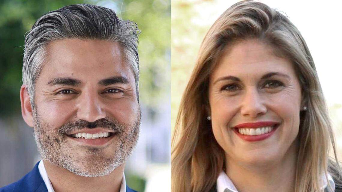 Carlos Marquez, left, and Maggy Krell are top contenders in the race for the 6th Assembly District seat, representing most of Sacramento.