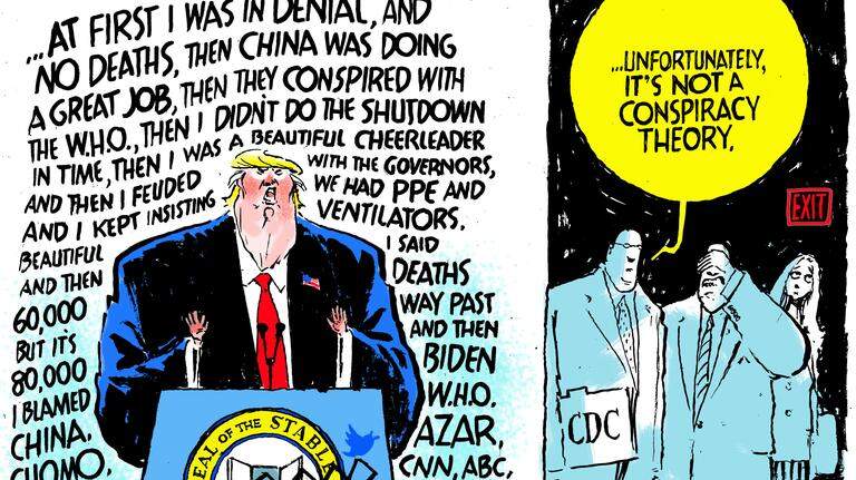 McClatchy editorial cartoons for the week of May 11, 2020