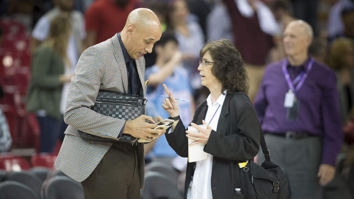 From coffee with Ali to covering the Dream Team, Ailene Voisin reflects on career highlights