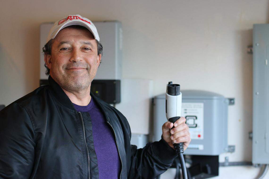 UC Irvine professor Gene Tsudik participated in a five-year experiment with “smart” electrical systems. His household received smart appliances, LED lighting, water heaters, insulation, air conditioning, solar panels and batteries, and electric cars and charging stations – and their use was monitored remotely.