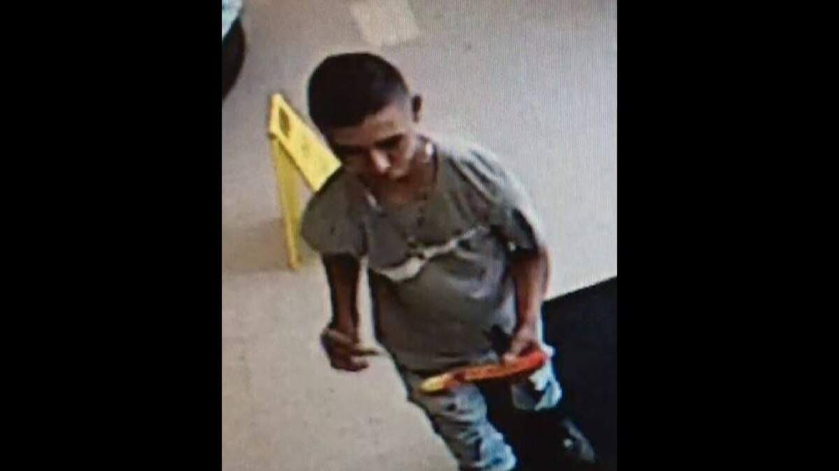 Roseville police are looking for the man seen in this video buying a candy bar and paying for fuel. Police believe that he is one of the passengers in a vehicle involved in a hit-and-run last week.