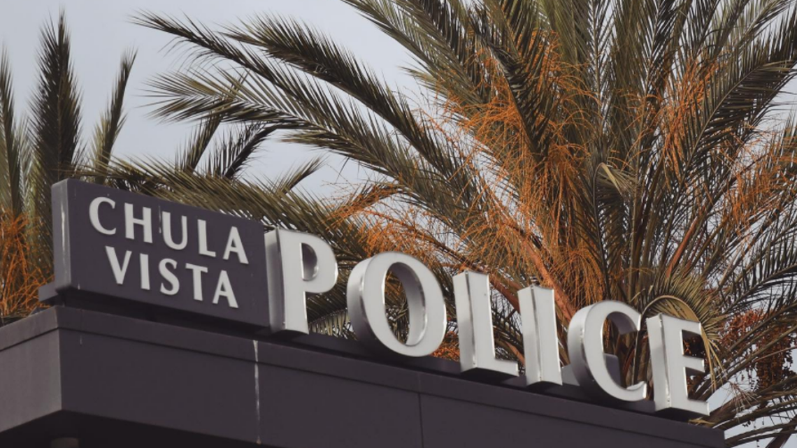 In this July 20, 2020, photo, the Chula Vista Police Department building is shown. A 40-year-old man was arrested on Oct. 19, 2021, in the killing of his wife, prosecutors said.