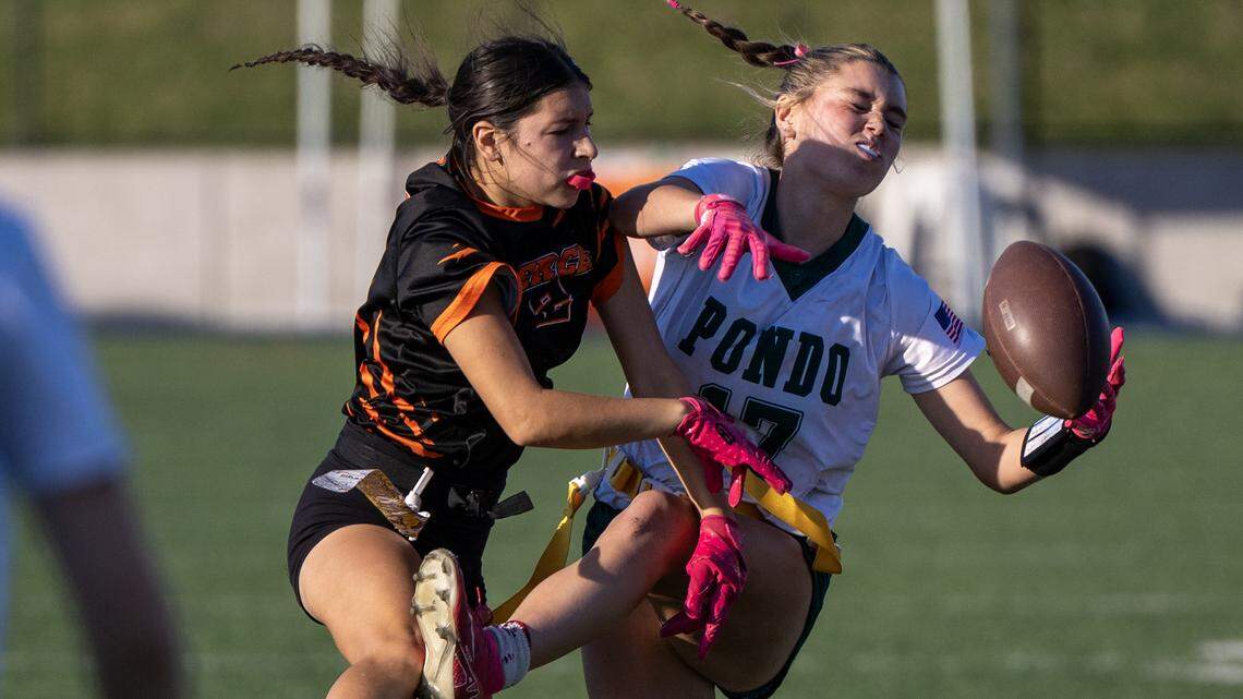 Photos: Merced's high-powered offense too strong for Ponderosa ...