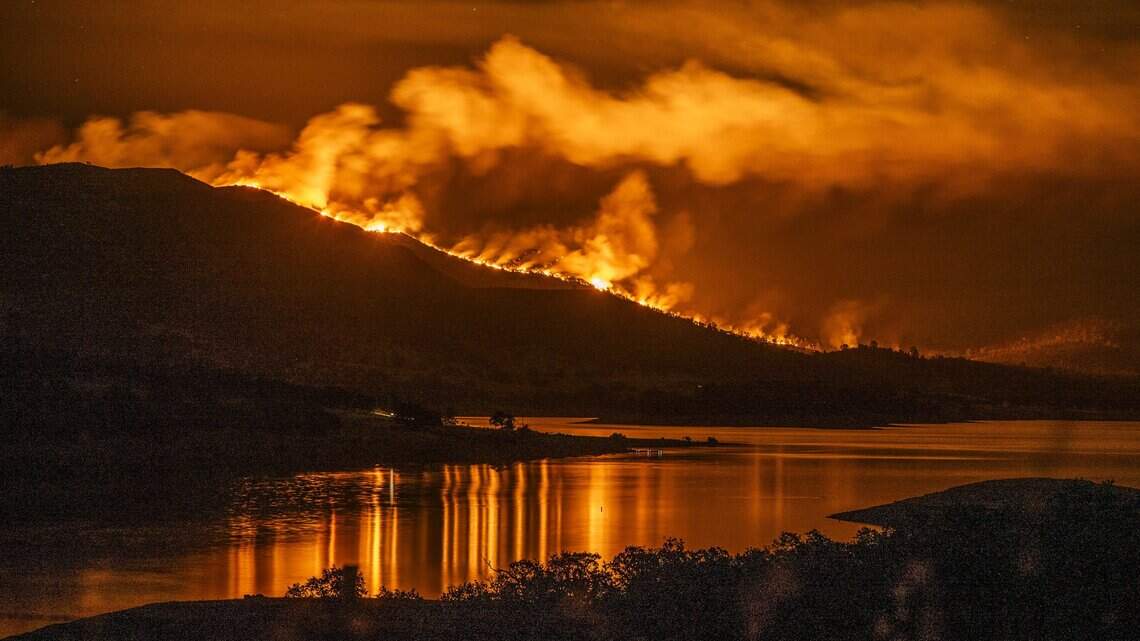 Arrest made as Gann Fire burns more than 9,300 acres in California foothills