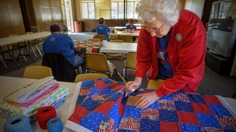 Homemade blankets provide warmth and security for Sacramento-area kids