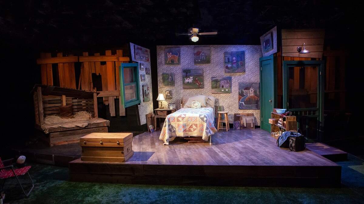 The set of Capital Stage’s January/February production, “Alabaster.” The company has lined up its 16th season but has no set start date because of the coronavirus pandemic.