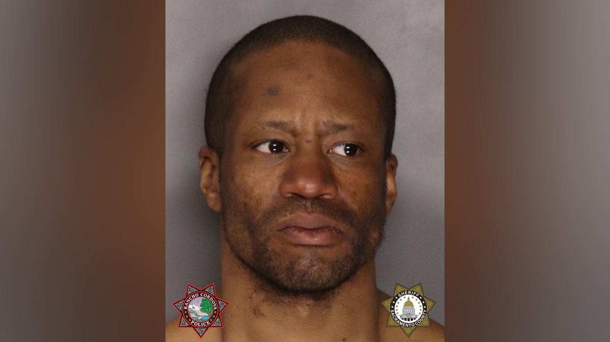 Mikilo Rawls is seen in a booking photo. He was arrested Friday, Feb. 11, 2022, in connection with the slaying of Emma Roark in Rancho Cordova.
