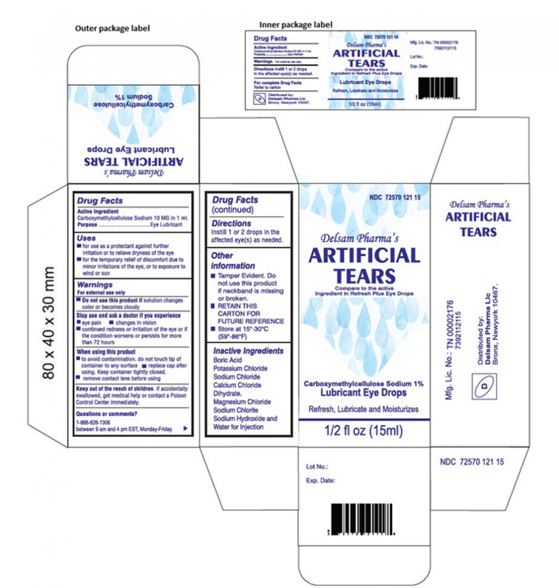Delsam Pharma Artificial Tears Lubricant Eye Drops, an over-the-counter medication, was recalled in February.