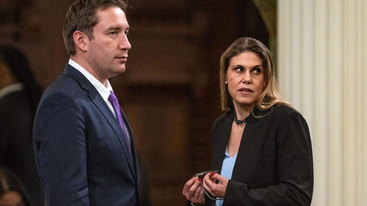Assemblymember Patrick Ahrens, D-Sunnyvale, (left) proposed legislation that would ensure communications between employees and their labor representatives remains confidential. 