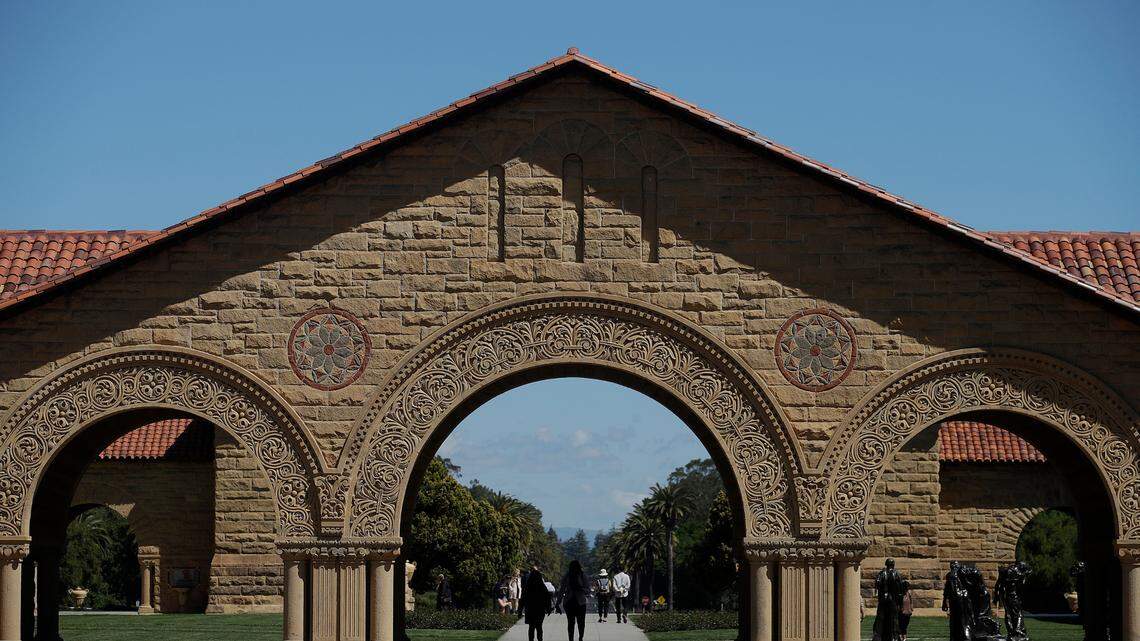 A third noose found in three years at Stanford University in Palo Alto, California, has sparked “distress and outrage,” the school’s president says.