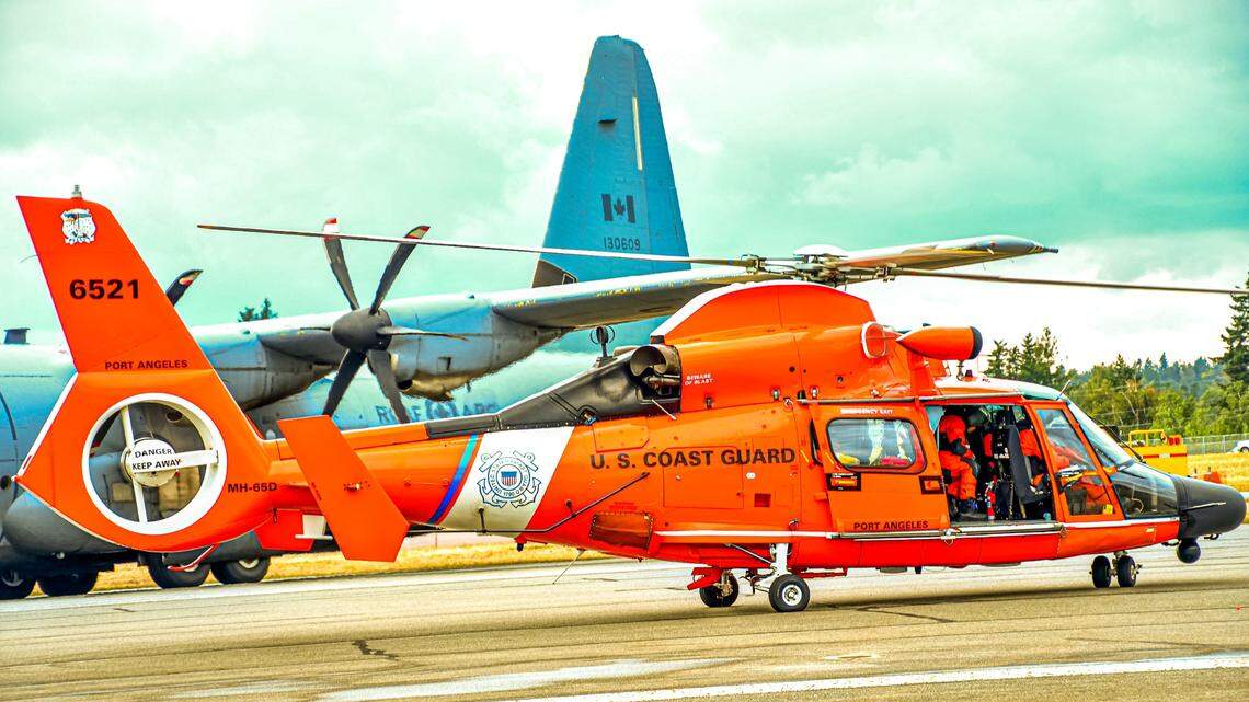 A United States Coast Guard Helicopter rescued a hunter who’d been missing for 11 hours, Alaska officials said.