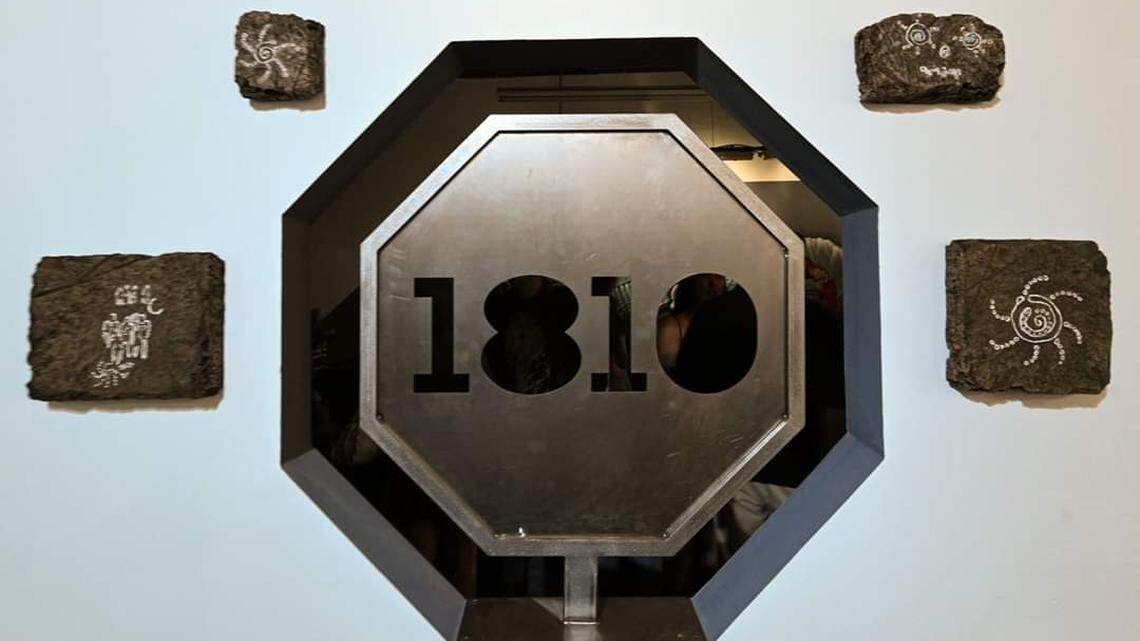 1810 Gallery has a huge outdoor space, additional studios adjoining, and a Warhol-ian Factory-style backdrop.