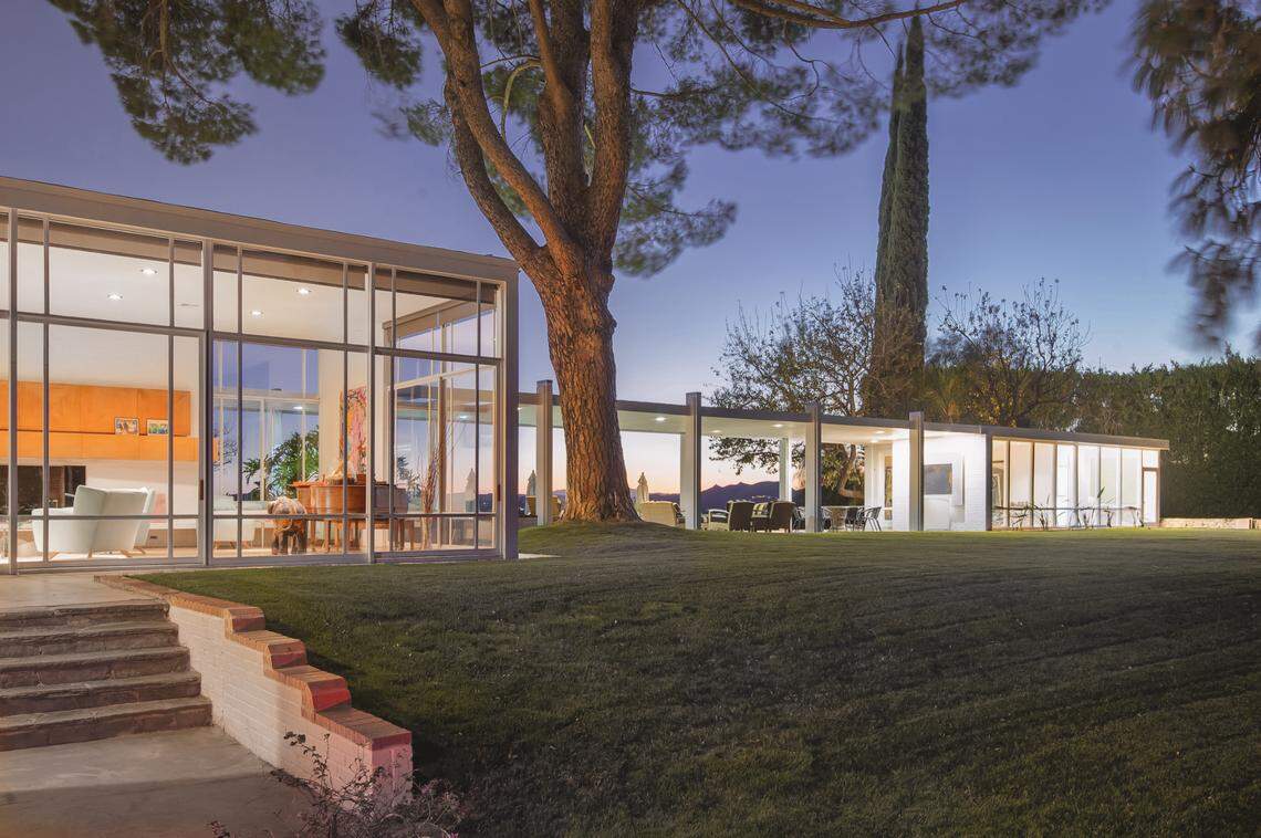 The California home has seven bedrooms, nine bathrooms and spans 8,000 square feet.