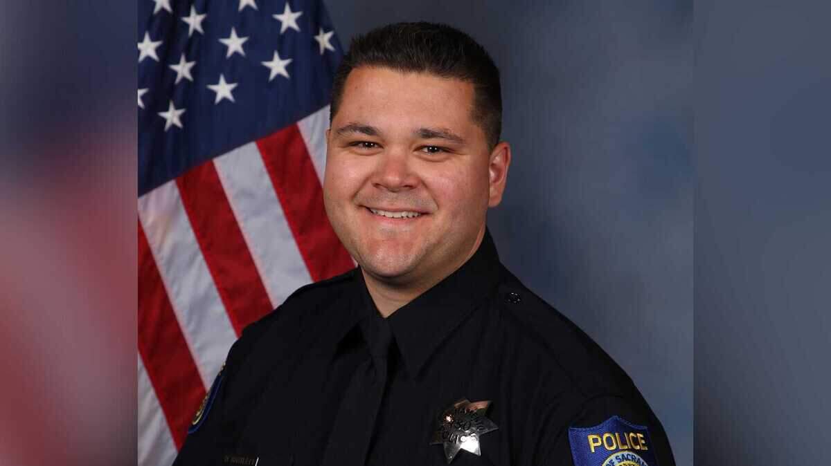 Sacramento Police Officer Daniel Bartlett is pictured in an undated photograph. The 30-year-old officer was found dead Thursday, May 9, 2024, near the Jessup University campus in Rocklin.