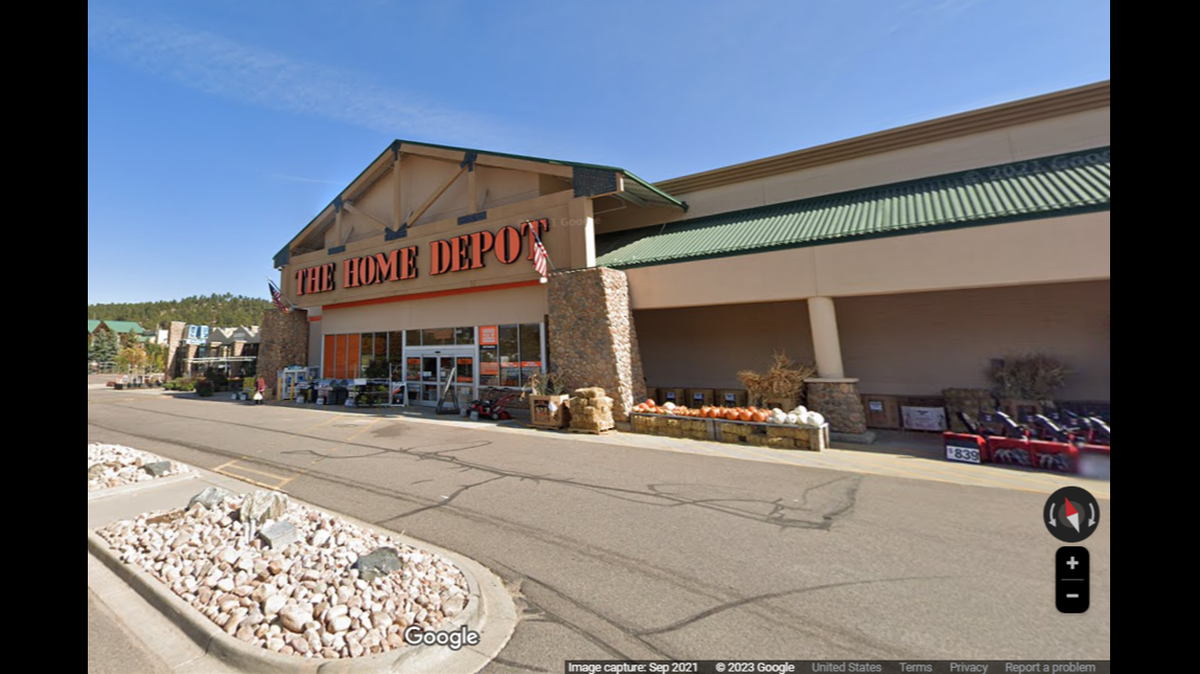 A dog bit a Home Depot customer in the face after they gave it a treat, according to a Colorado sheriff. 