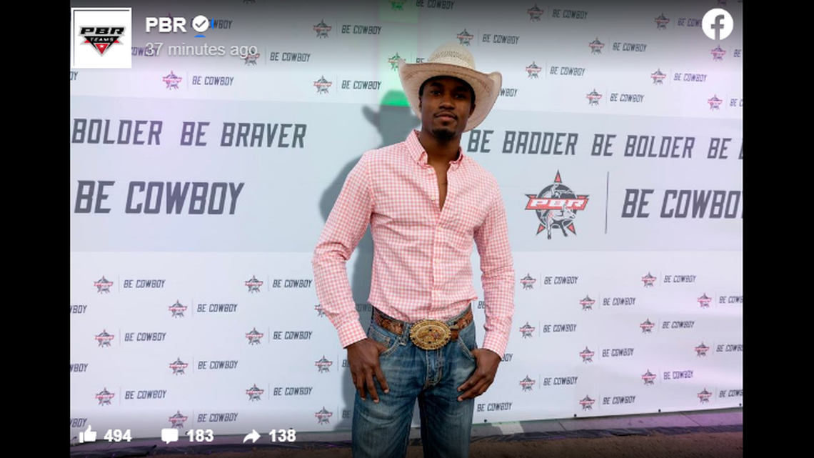 A professional bull rider, known as Ouncie Mitchell, was shot and killed after getting into an argument with a woman he attended a Utah fair with, reports say. 