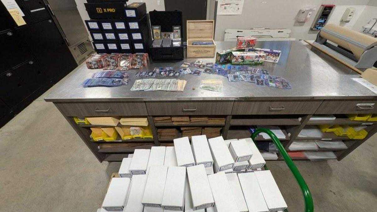 Deputies on Sunday Oct. 27, 2024, recovered about $2,000 worth of sports trading cards stolen from a Target store in El Dorado Hills.