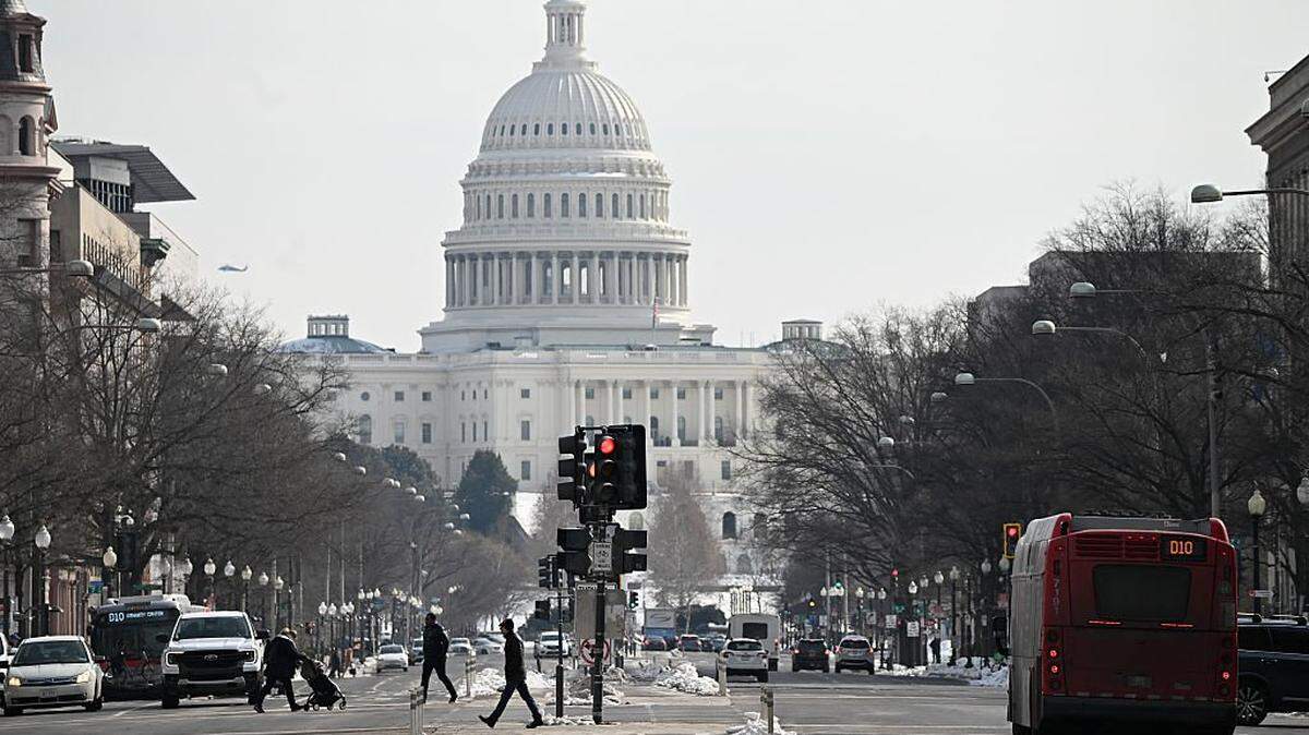 A view of the U.S. Capitol in Washington, D.C., on February 6, 2026. 
