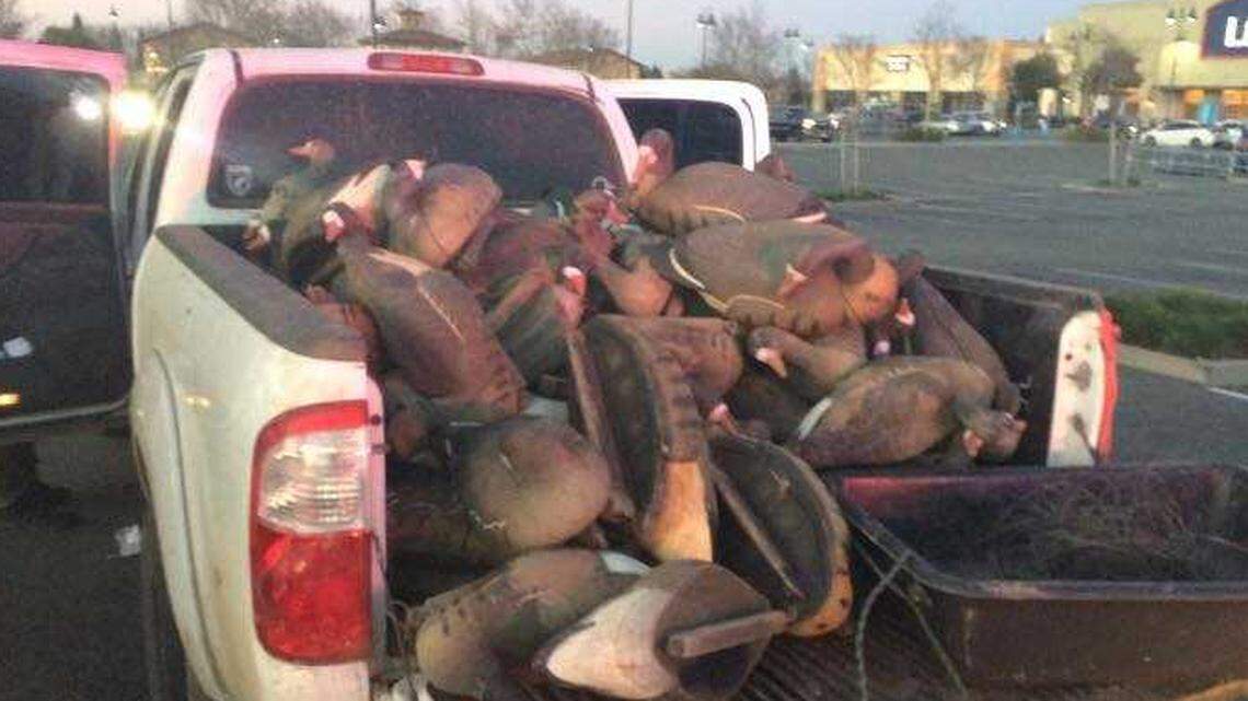 Deputies recovered $2,000 worth of stolen duck decoys and hunting equipment being sold on Craigslist.