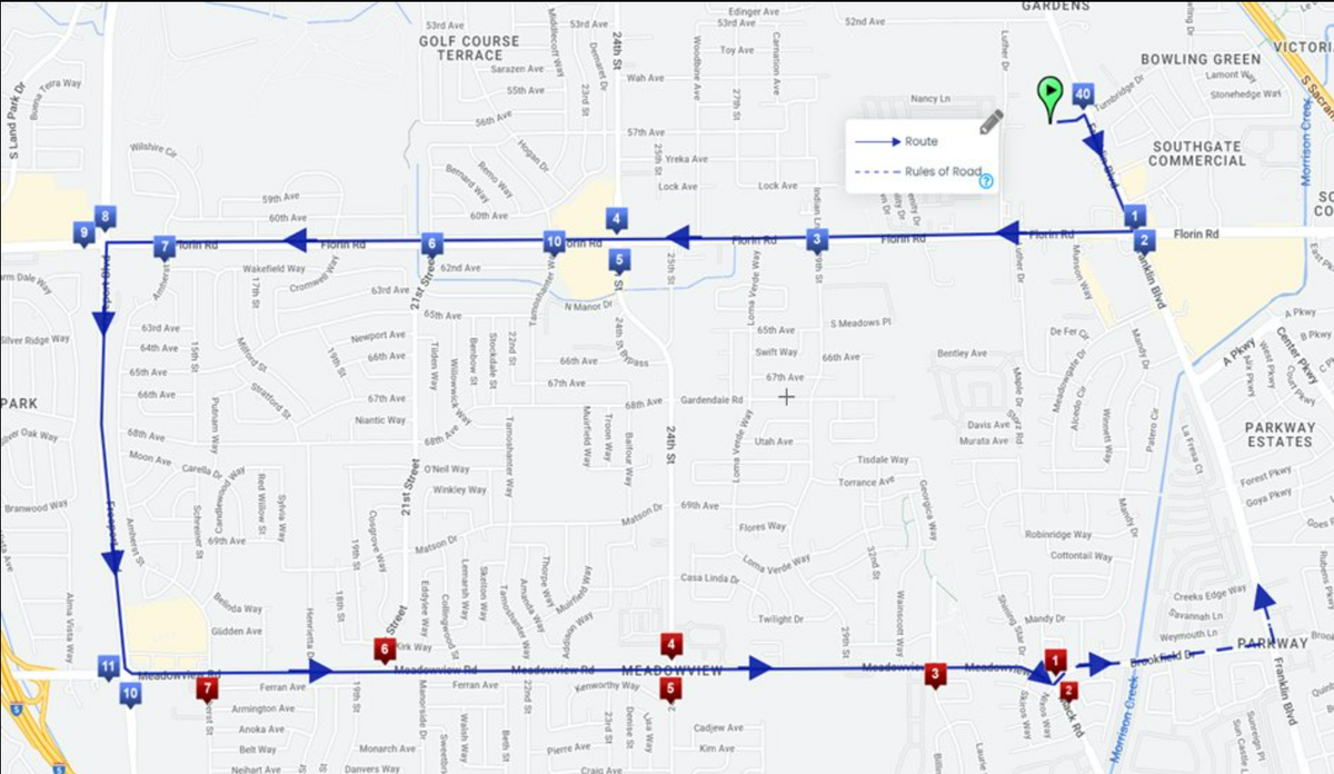 South Sacramento MLK march closure Jan. 16