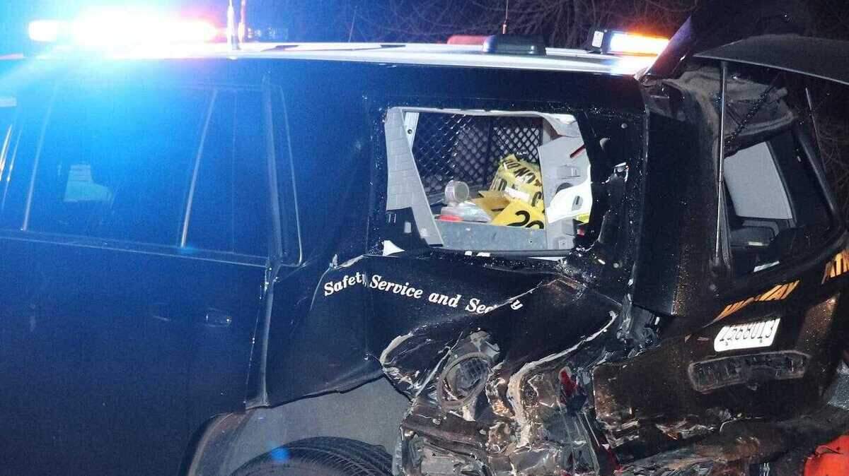 A California Highway Patrol sergeant and three other drivers suffered minor injuries in a four-vehicle crash early Friday Jan. 7, 2022, on the westbound lanes of I-80, east of Reed Avenue.